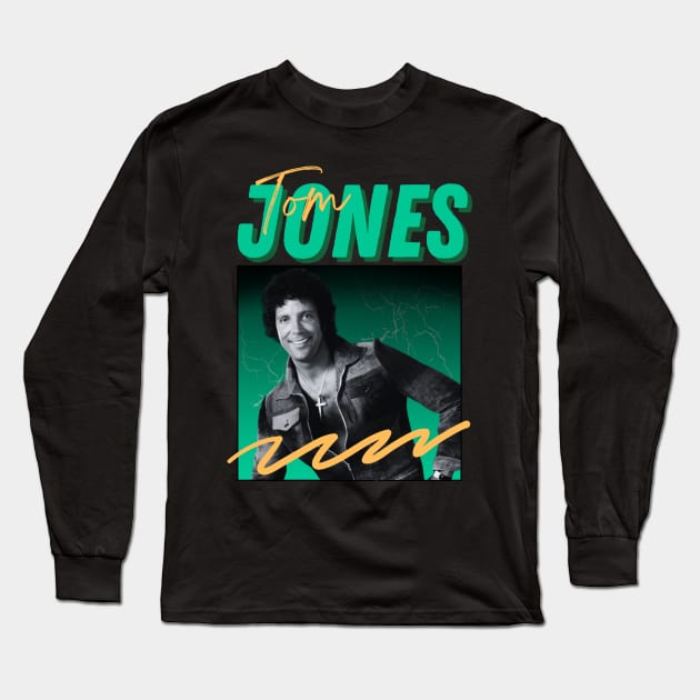 Tom jones***original retro Long Sleeve T-Shirt by OtakOtak